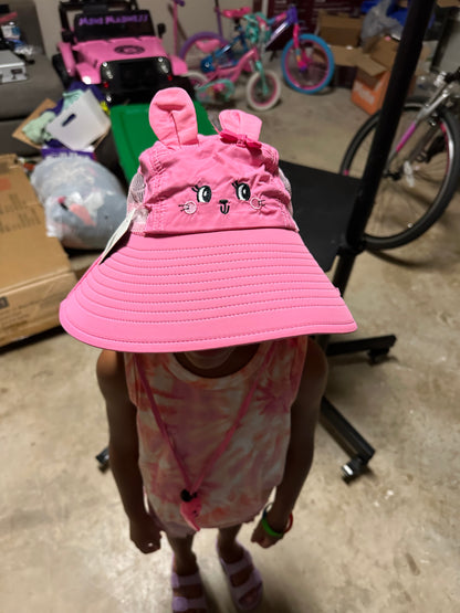 Kids visor bucket Hat