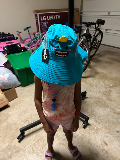 Kids visor bucket Hat